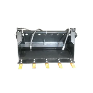 43" 4-in-1 Combo Bucket Mini Skid Steer | AGT-M-4IN1BUCKET