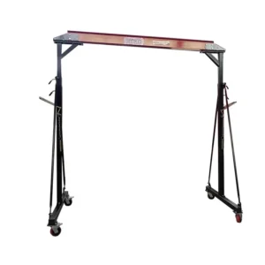 Agrotk 1 Ton Adjustable Steel Gantry Crane Portable Shop Lift Hoist | AGT-ASGC-2000