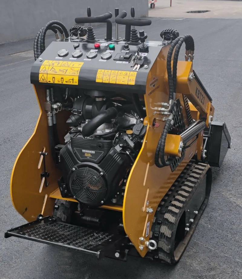 1 Ton, Mini Stand On Skid Steer Track Loader | CFG-KBT23