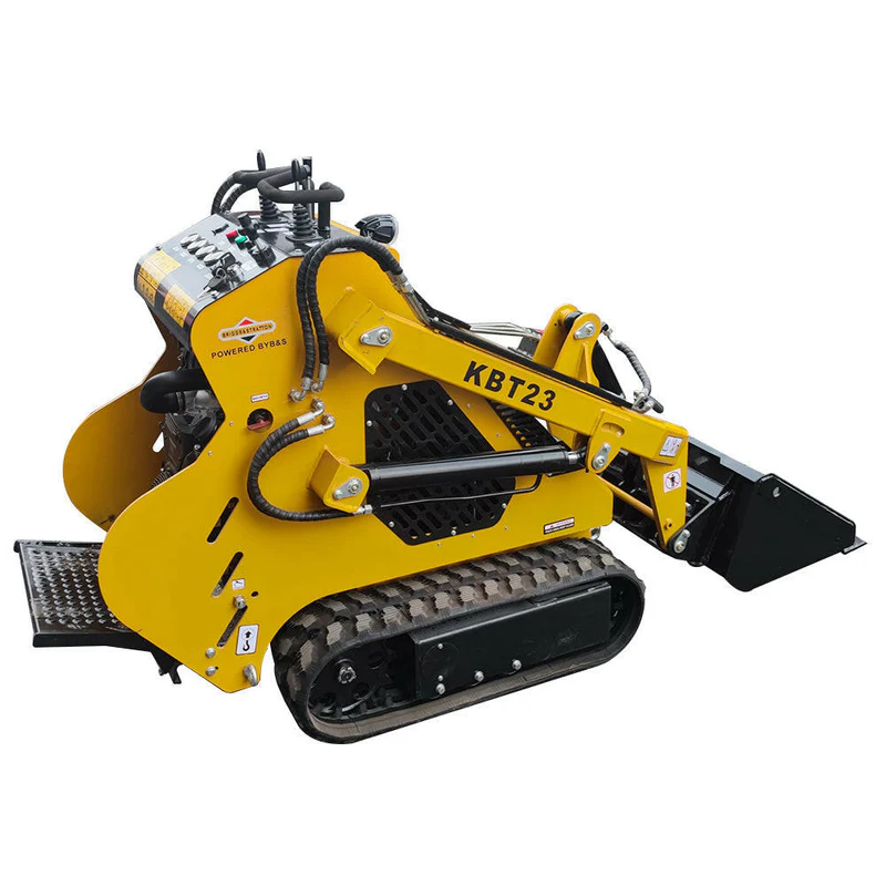 1 Ton, Mini Stand On Skid Steer Track Loader | CFG-KBT23