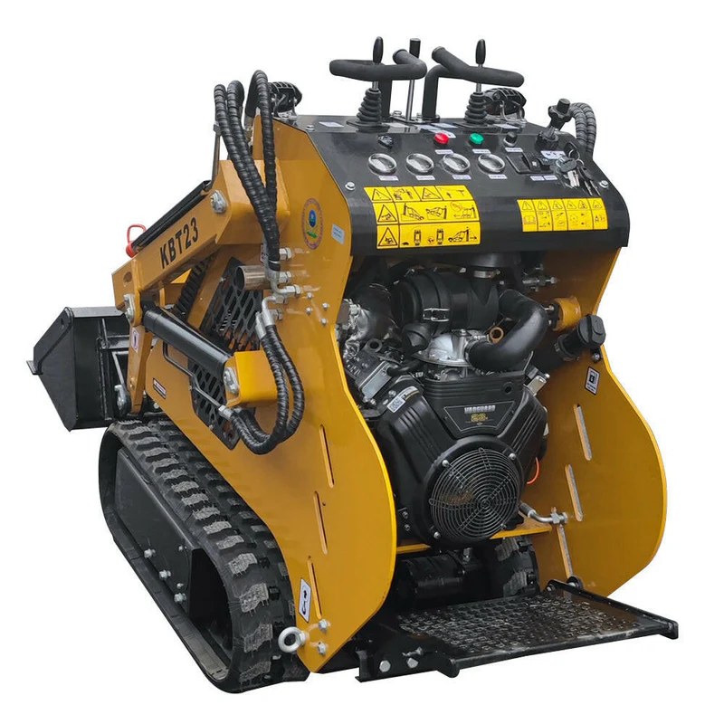 1 Ton, Mini Stand On Skid Steer Track Loader | CFG-KBT23