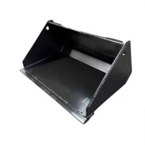 AGT 32" Bucket Without Teeth for Mini Skid Steer Toothless Bucket | M-BK32